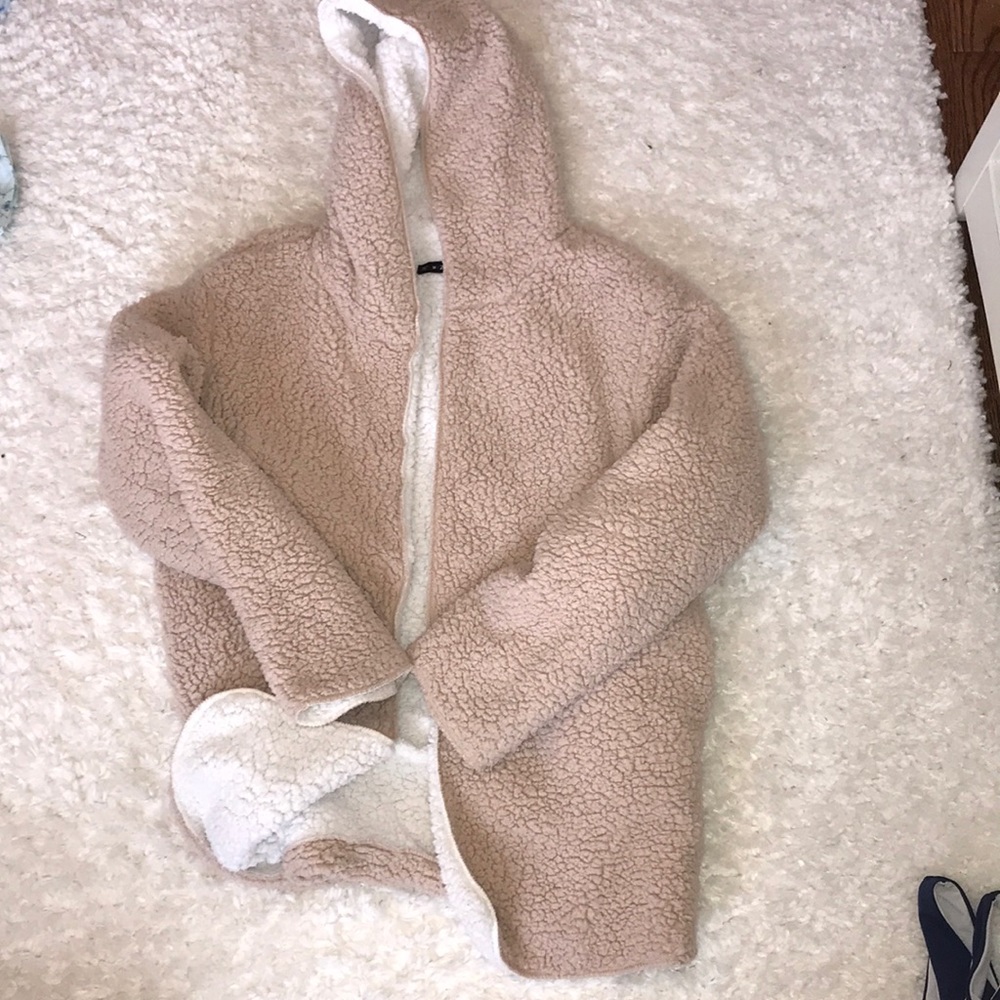 Zaful Sherpa Jacket, size medium
